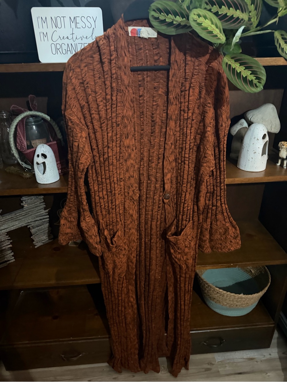 Free People FP Beach "Beach Nights" Maxi Cardigan Duster